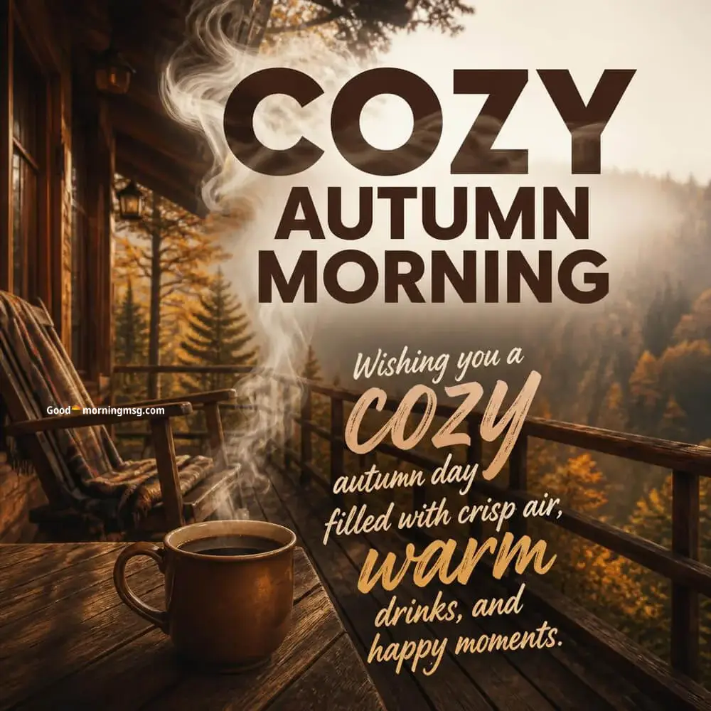 Good Morning Fall Funny