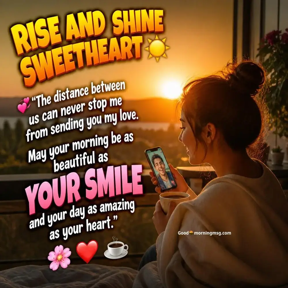 Good Morning For Him Long Distance