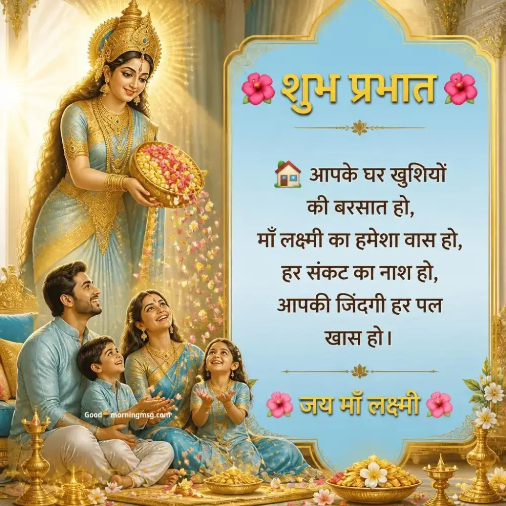 Good Morning God Lakshmi