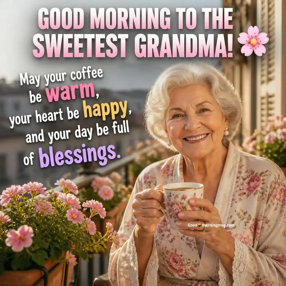 Good Morning Grandma I Love You