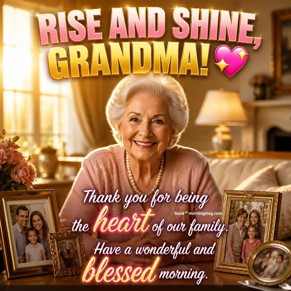 Good Morning Grandma Images