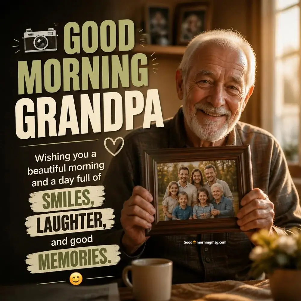 Good Morning Grandpa Quotes In English
