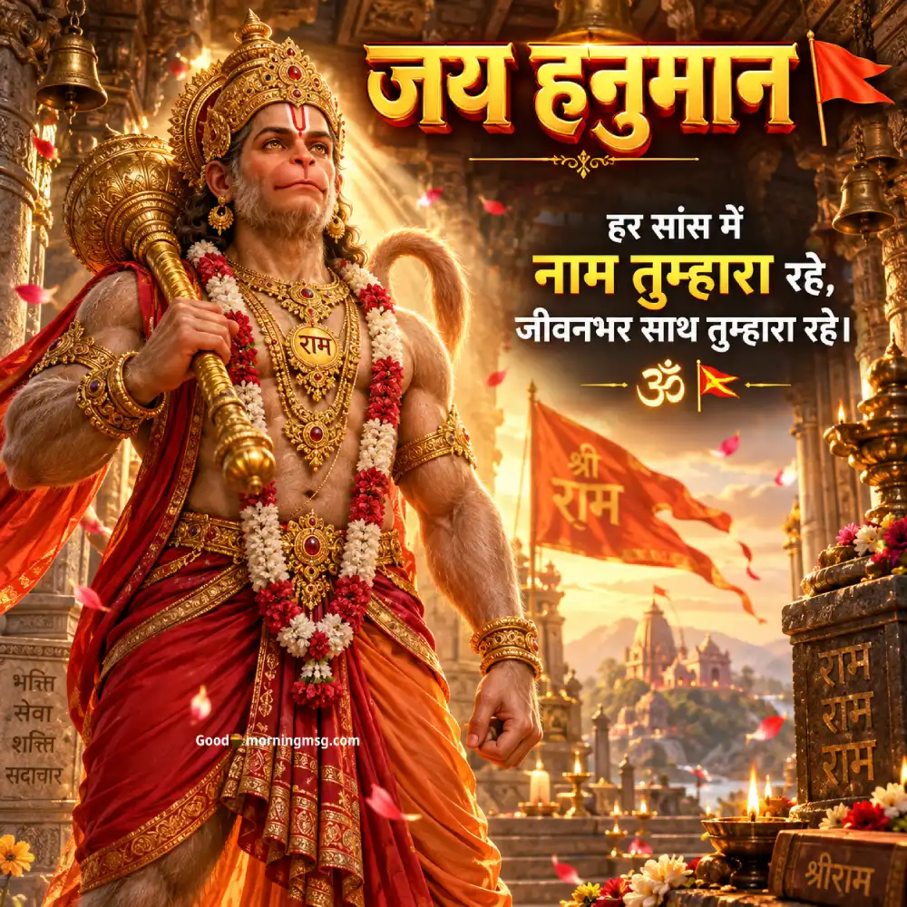 Good Morning Hanuman Ji Images
