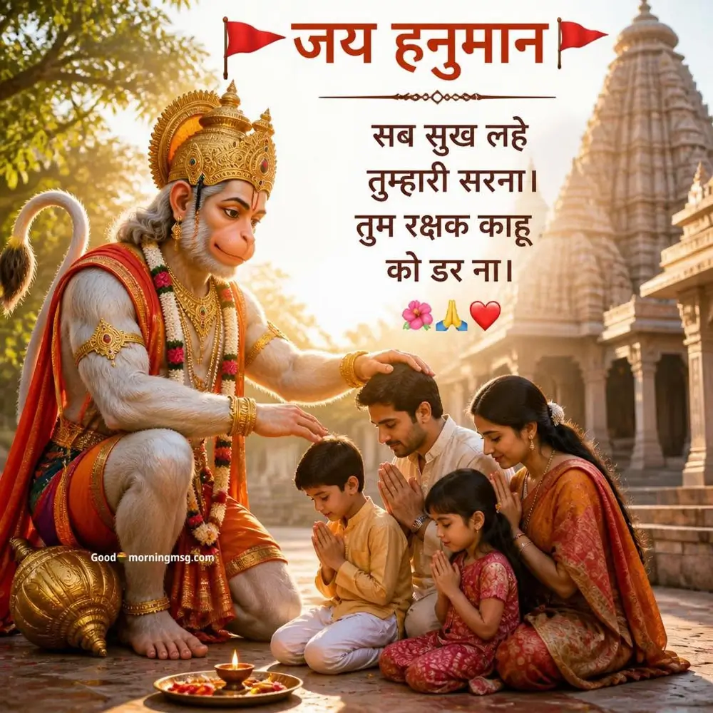 Good Morning Hanuman Ji Tuesday