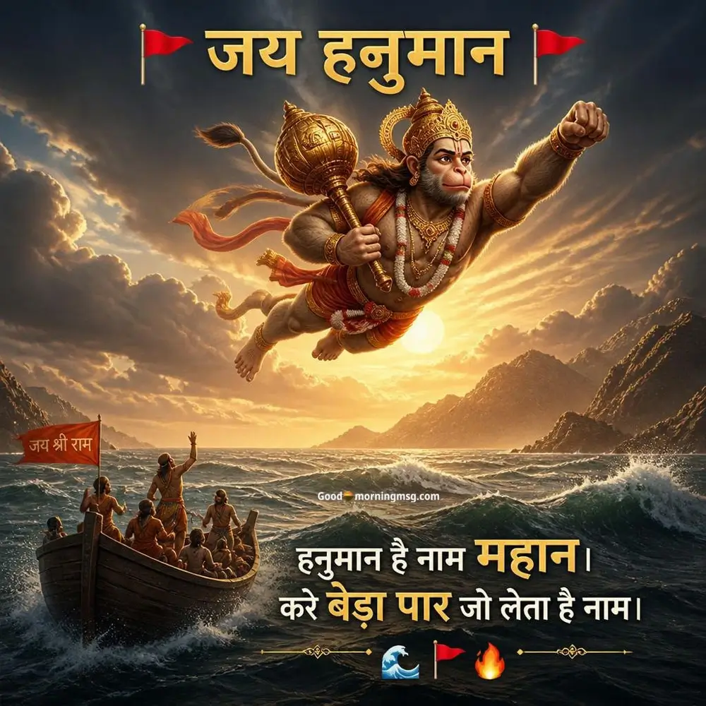 Good Morning Hanumanjii