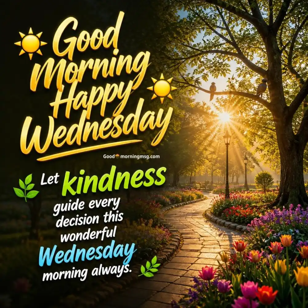Good Morning Images With Wednesday