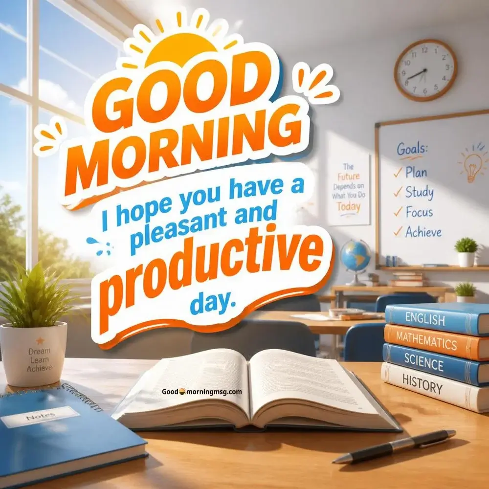 Good Morning My Dear Teacher