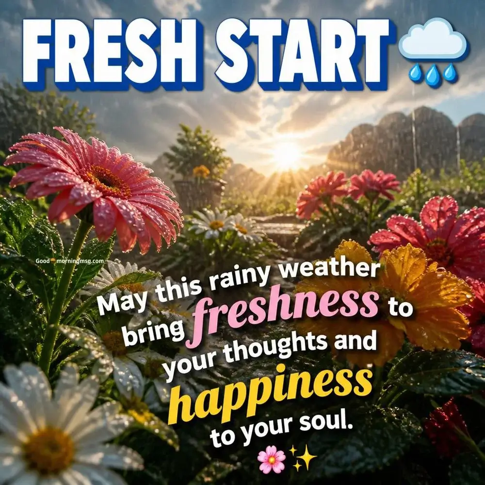 Good Morning Rainy Morning