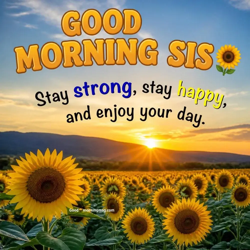 Good Morning Sister