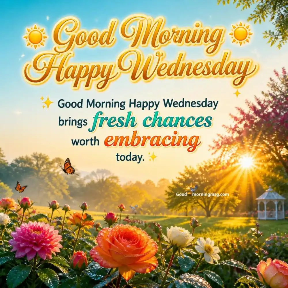 Good Morning Wednesday Messages