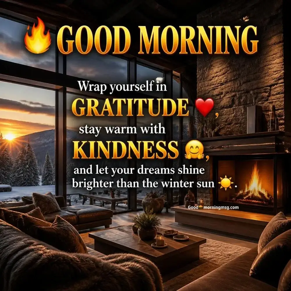 Good Morning Winter Wishes