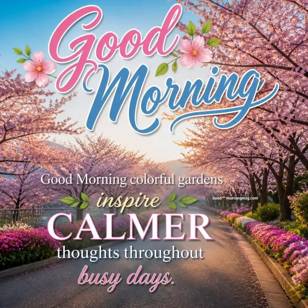 Good Morning Wishes With Flowers And Quotes