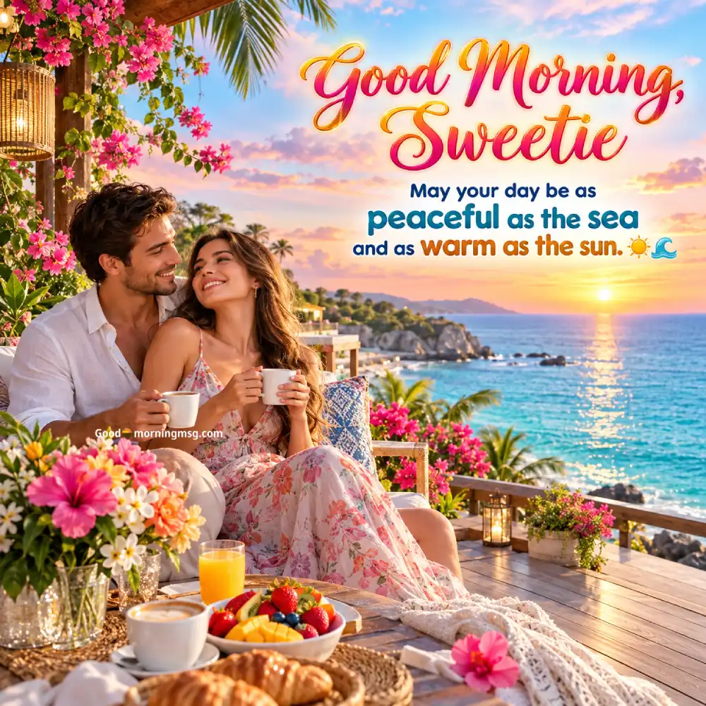 Good Morning With Beach