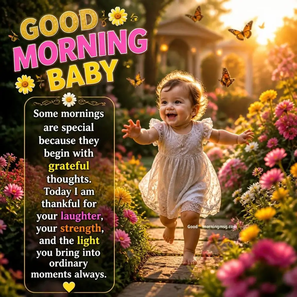 Good Morning With Child