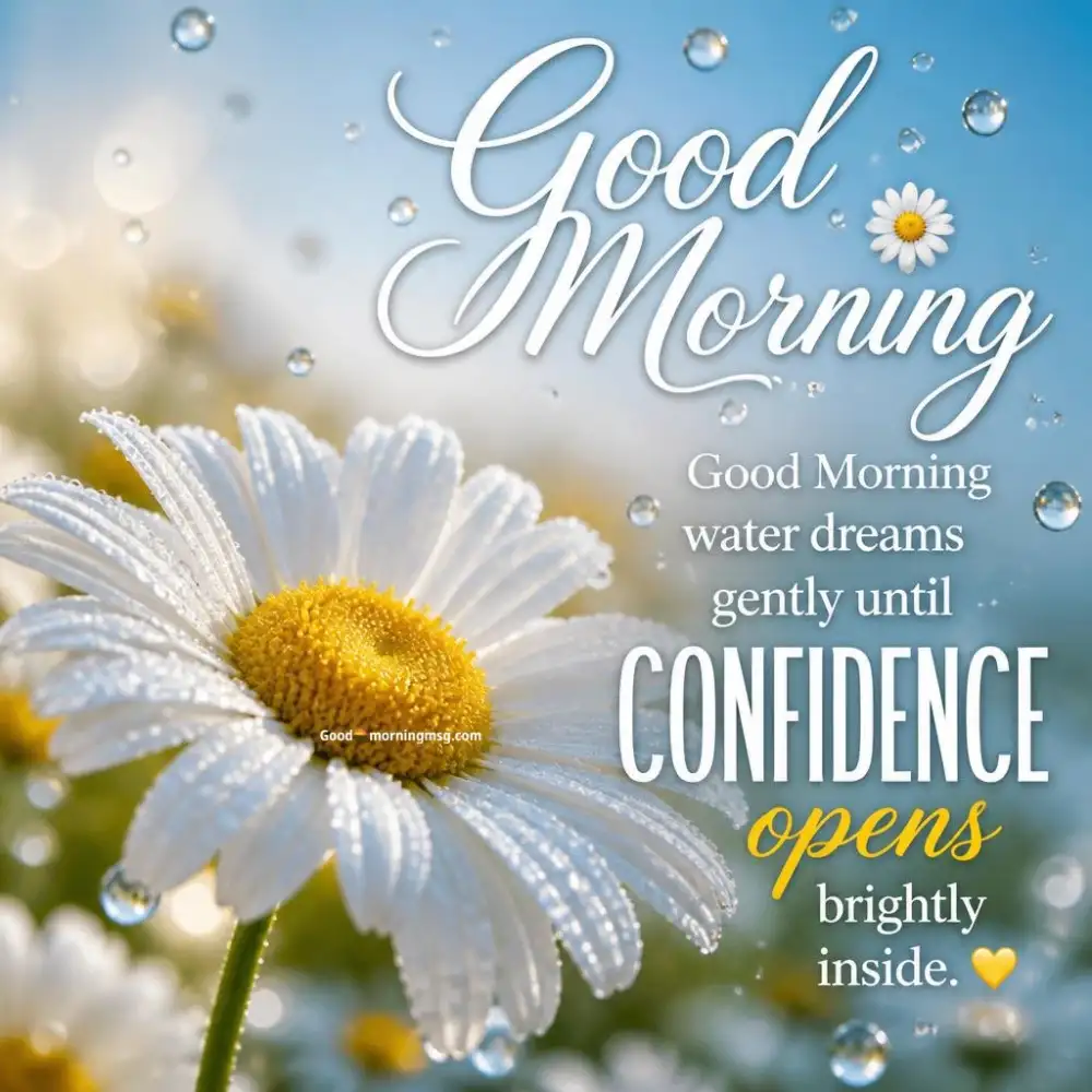 Good Morning With Flower