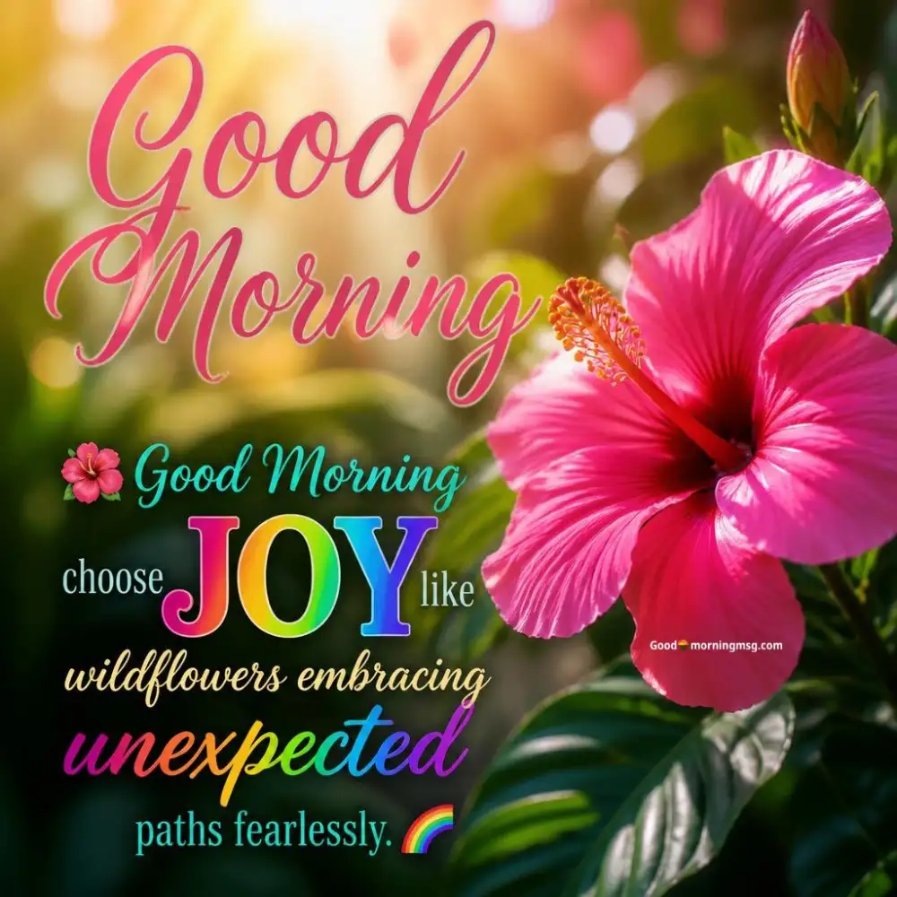 Good Morning With Flowers Quotes