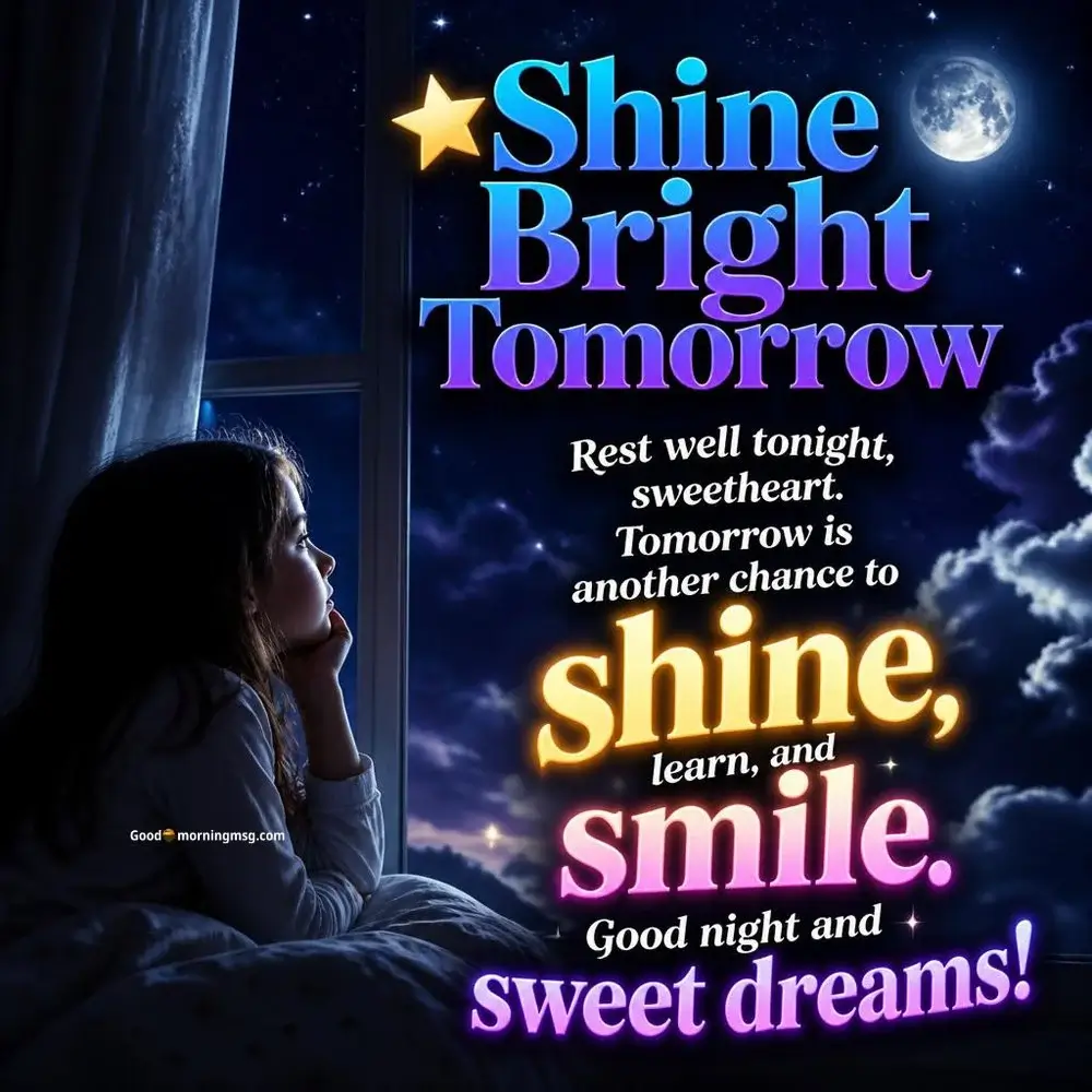 Good Night Daughter From Mom