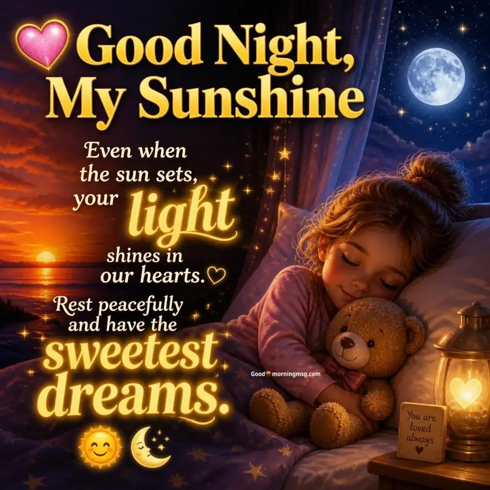 Good Night My Daughter I Love You