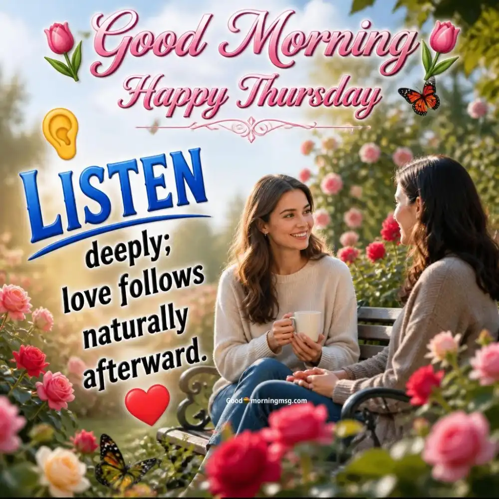 Goodmorning Thursday