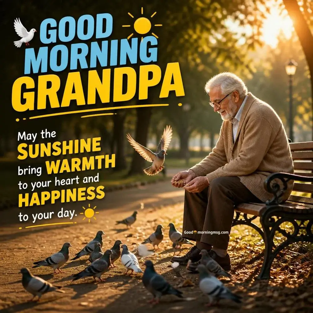 Grandfather Good Morning