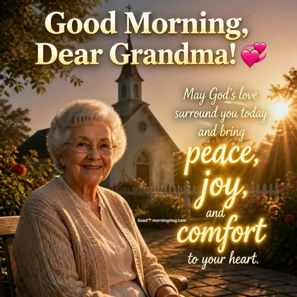 Grandma's Blessing Good Morning Grandma