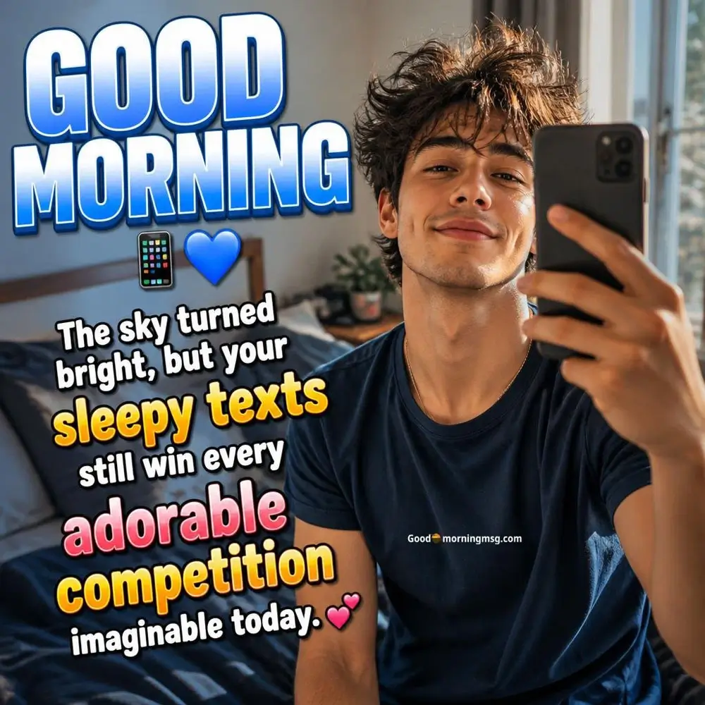 Handsome Flirty Good Morning Memes For Him