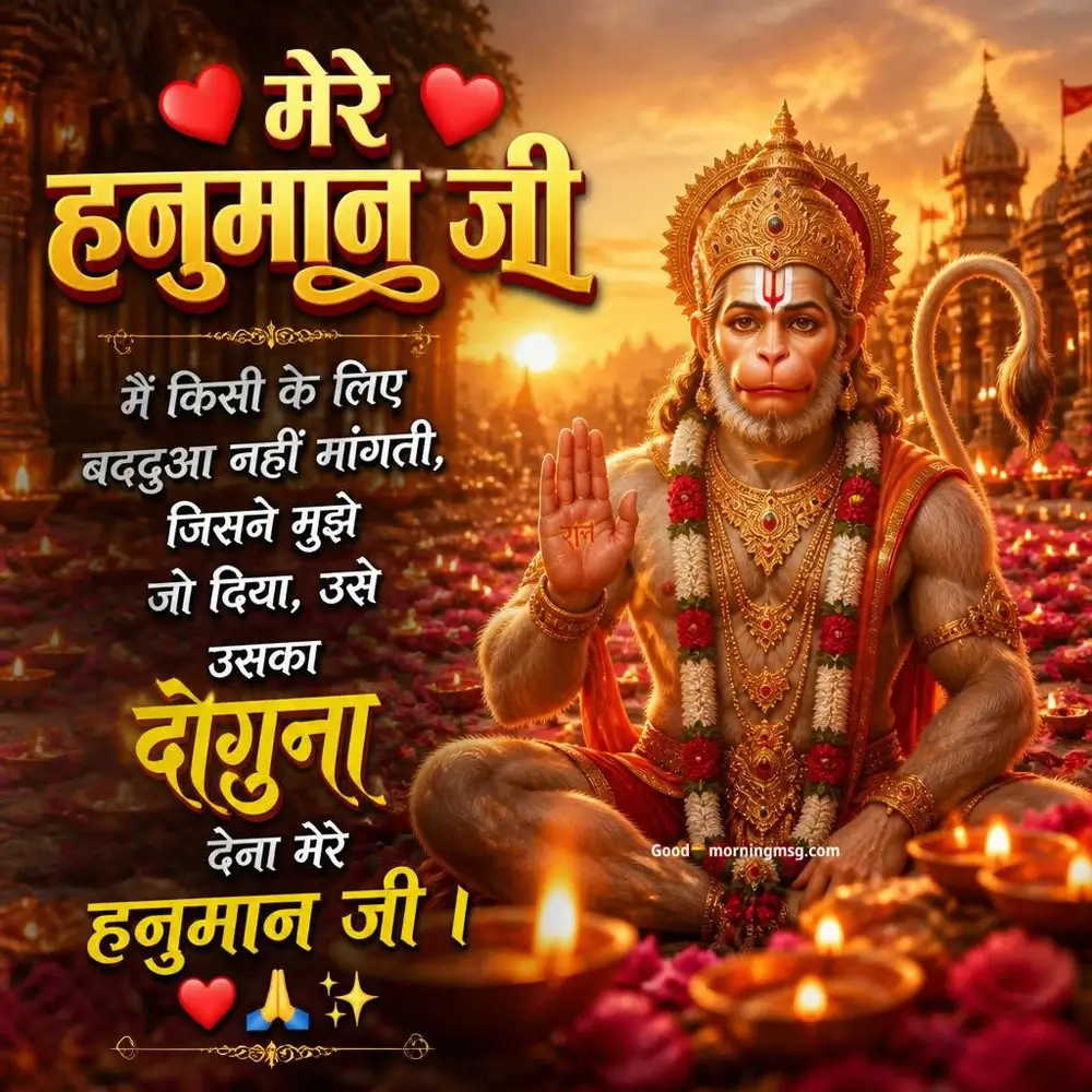 Hanuman Good Morning Message