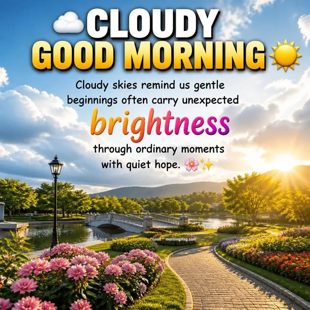 Happy Cloudy Morning