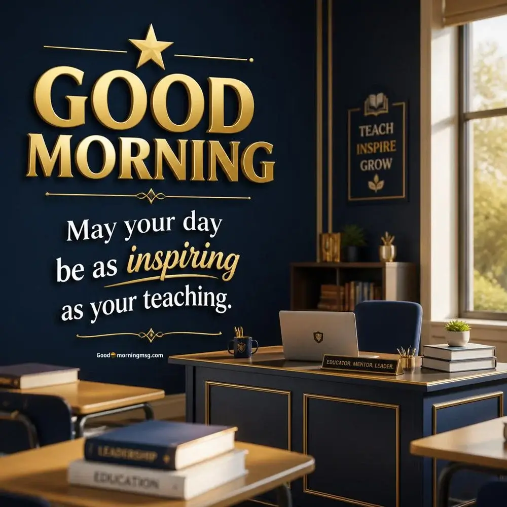 Happy Sweet Good Morning Teacher