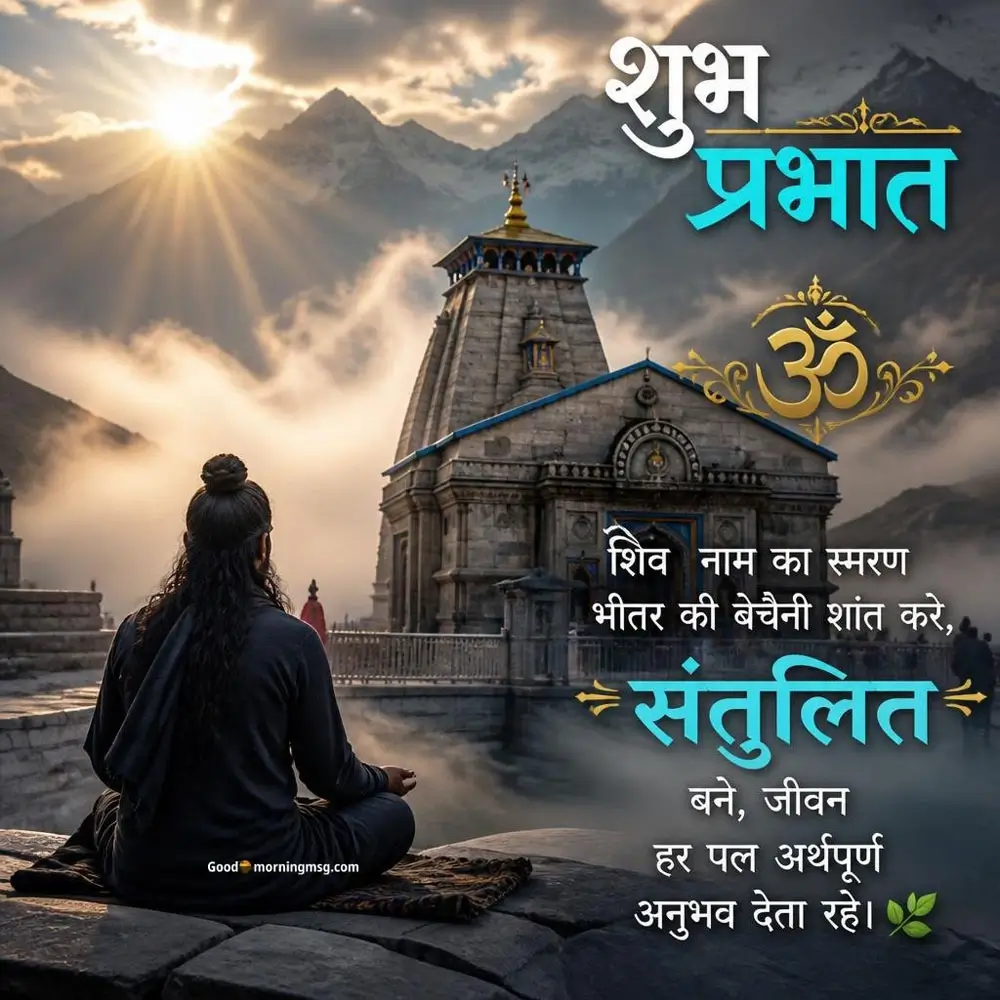 Har Har Mahadev Good Morning Image