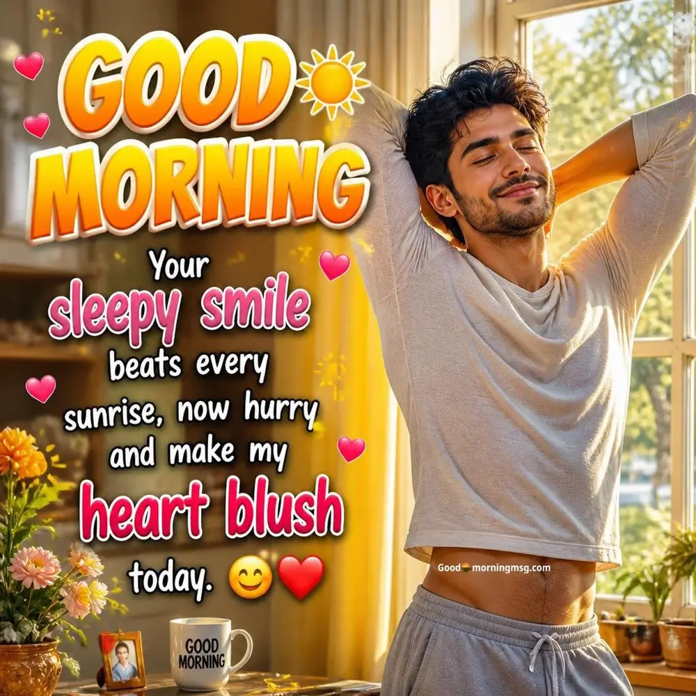 Hot Flirty Good Morning Wishes To Make His Heart Skip A Beat