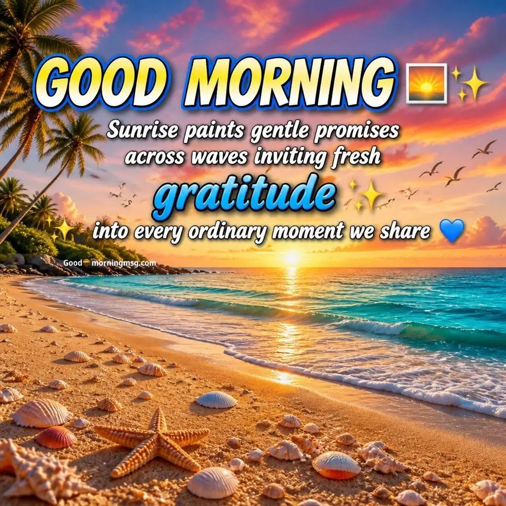 Inspiration Good Morning Beach Quotes