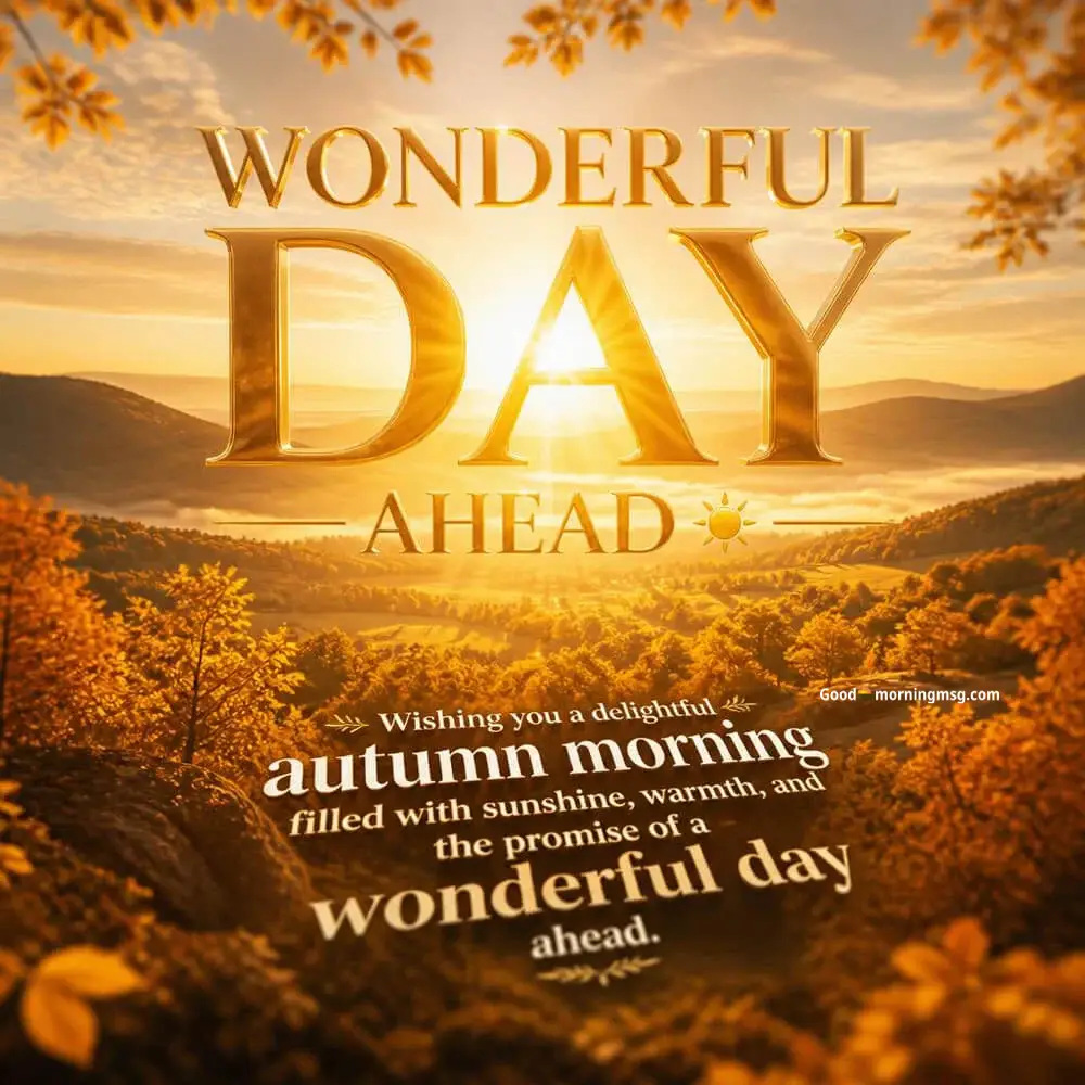 Inspiration Good Morning Fall Quotes