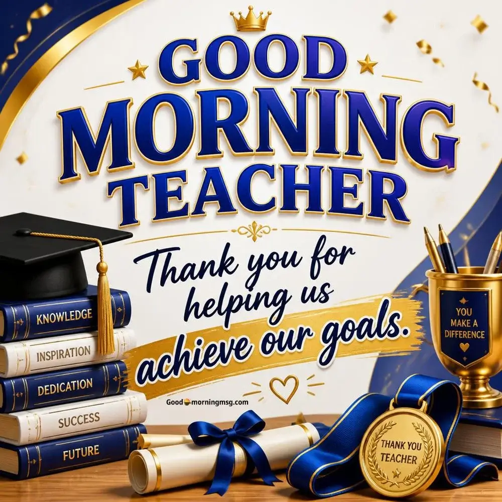 Inspirational Good Morning Teacher Quotes