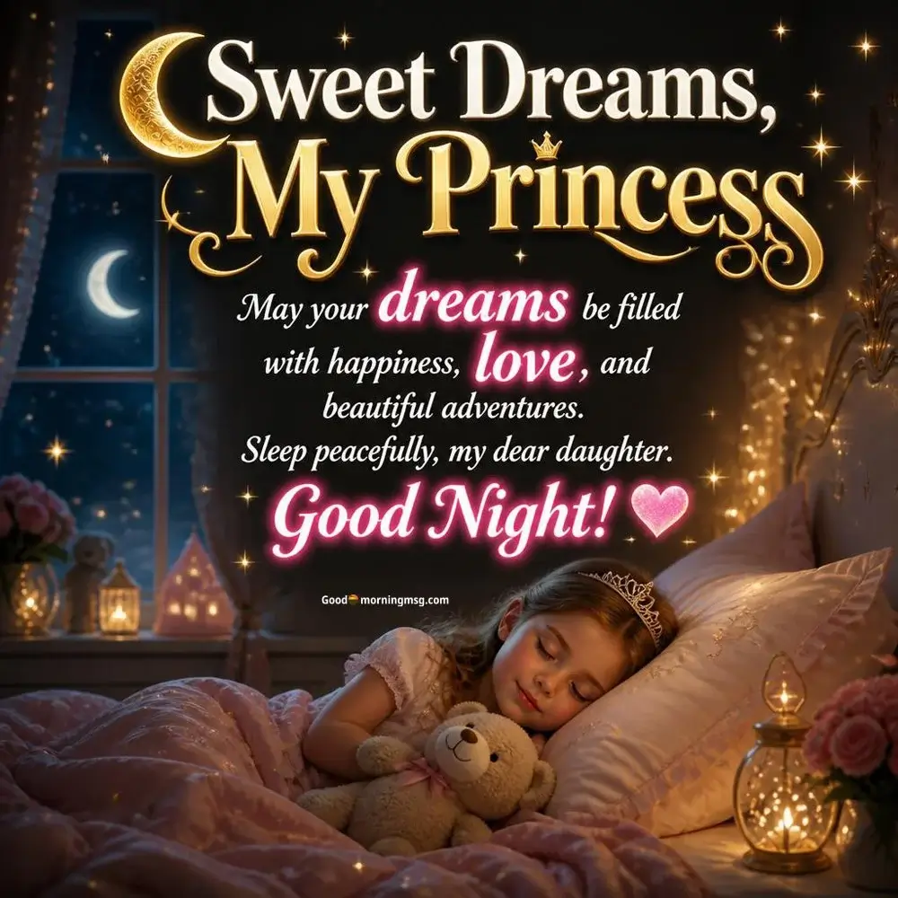 Inspirational Good Night Daughter Quotes