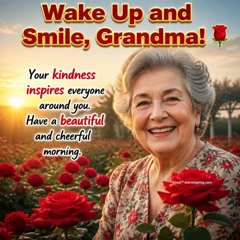 Message Good Morning Grandma