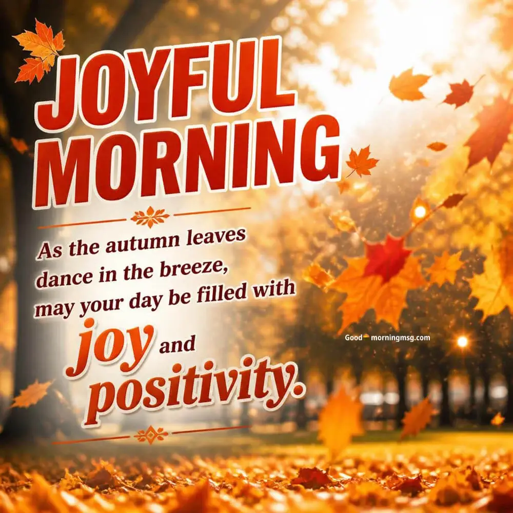 Nature Good Morning Fall