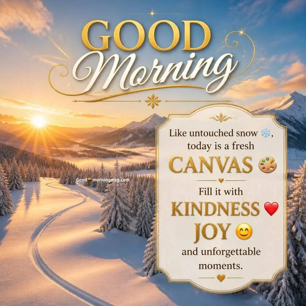 Nature Good Morning Winter Images