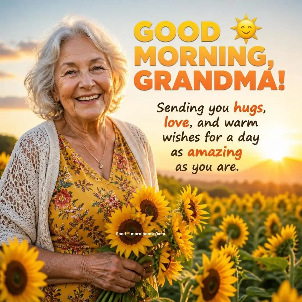 Nice Message To A Grandma