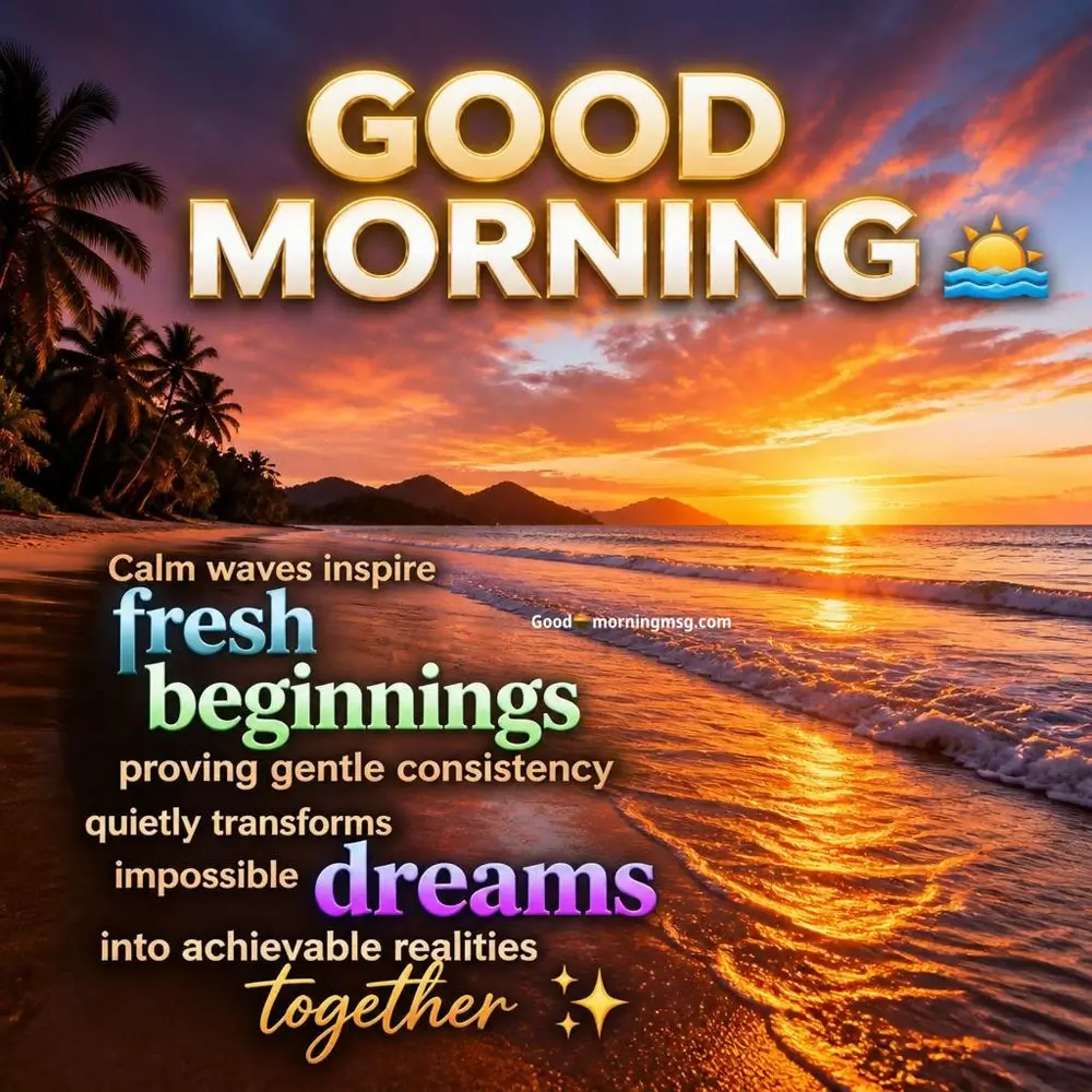 Paradise Good Morning Tropical