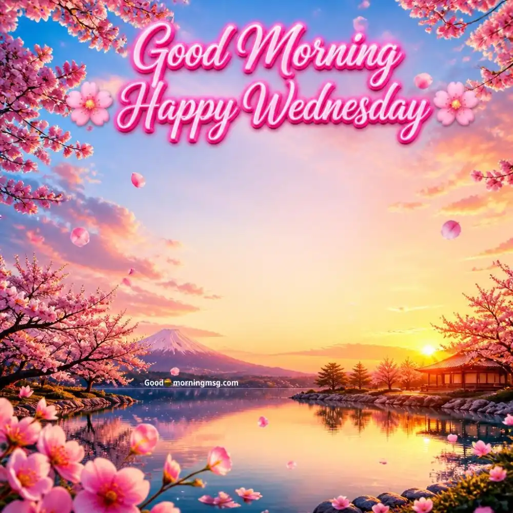 Positive Good Morning Wednesday Blessings