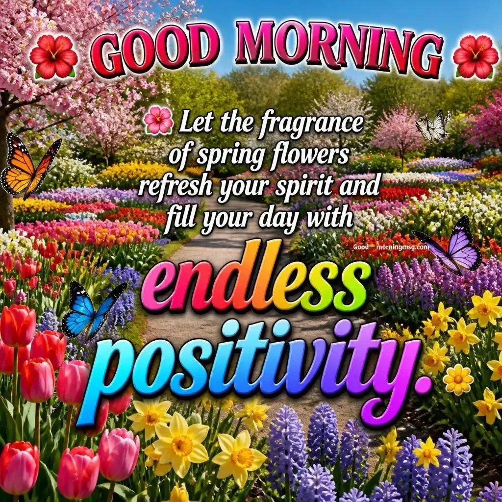 Positive Spring Quote