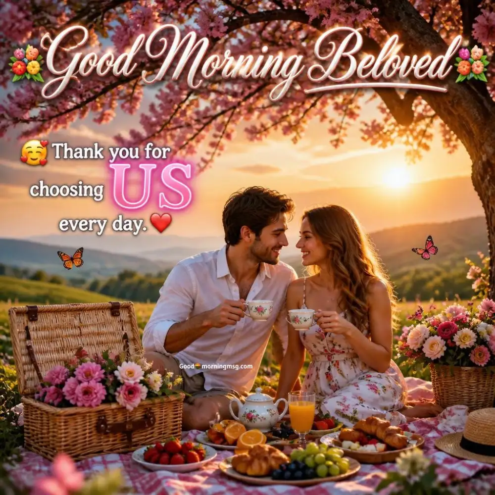 Romantic Good Morning Message