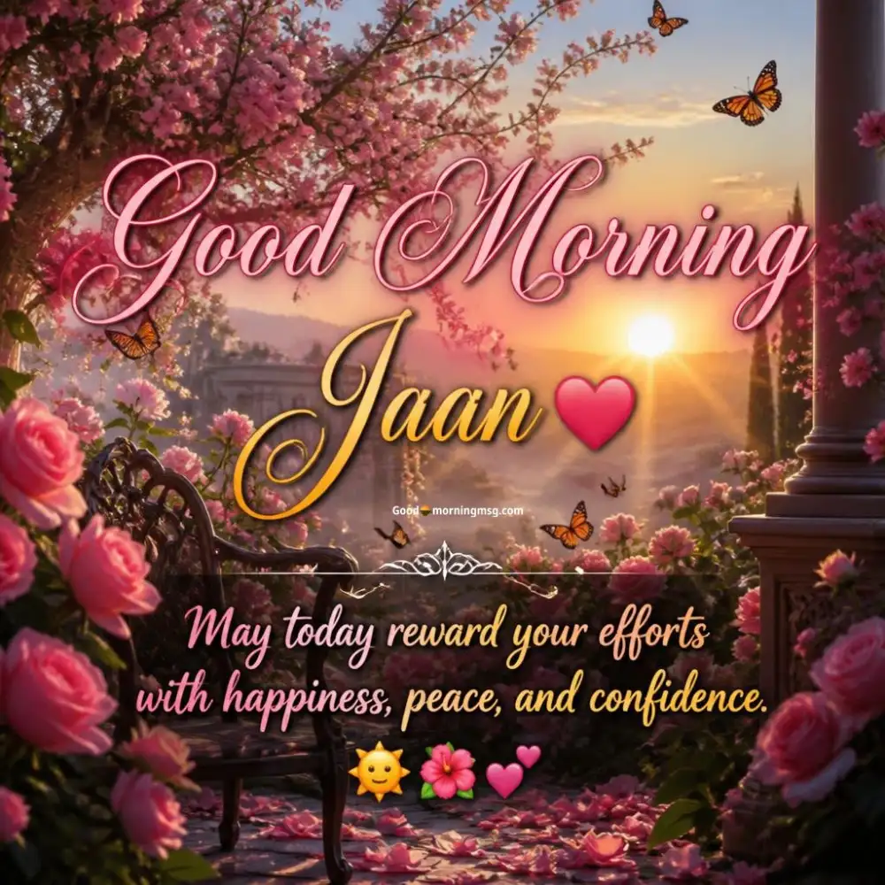 Romantic Good Morning My Love