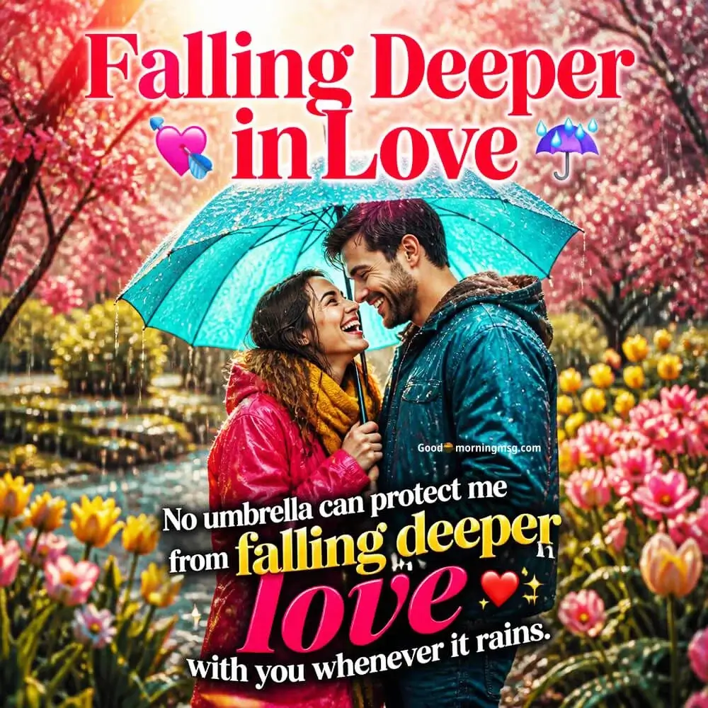 Romantic Rain Quotes