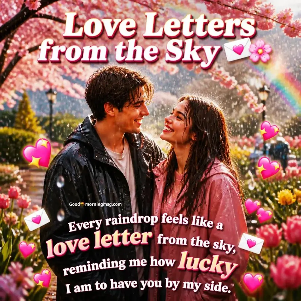Romantic Rainy Night Quotes