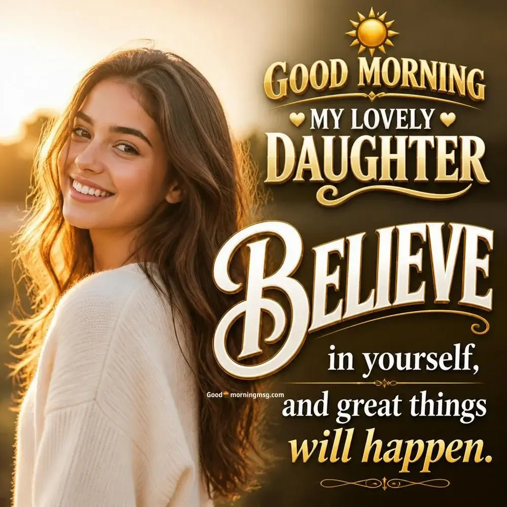 Special Good Morning Daughter