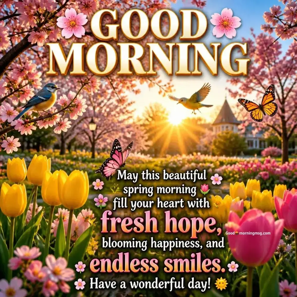 Spring Season Good Morning Spring Images