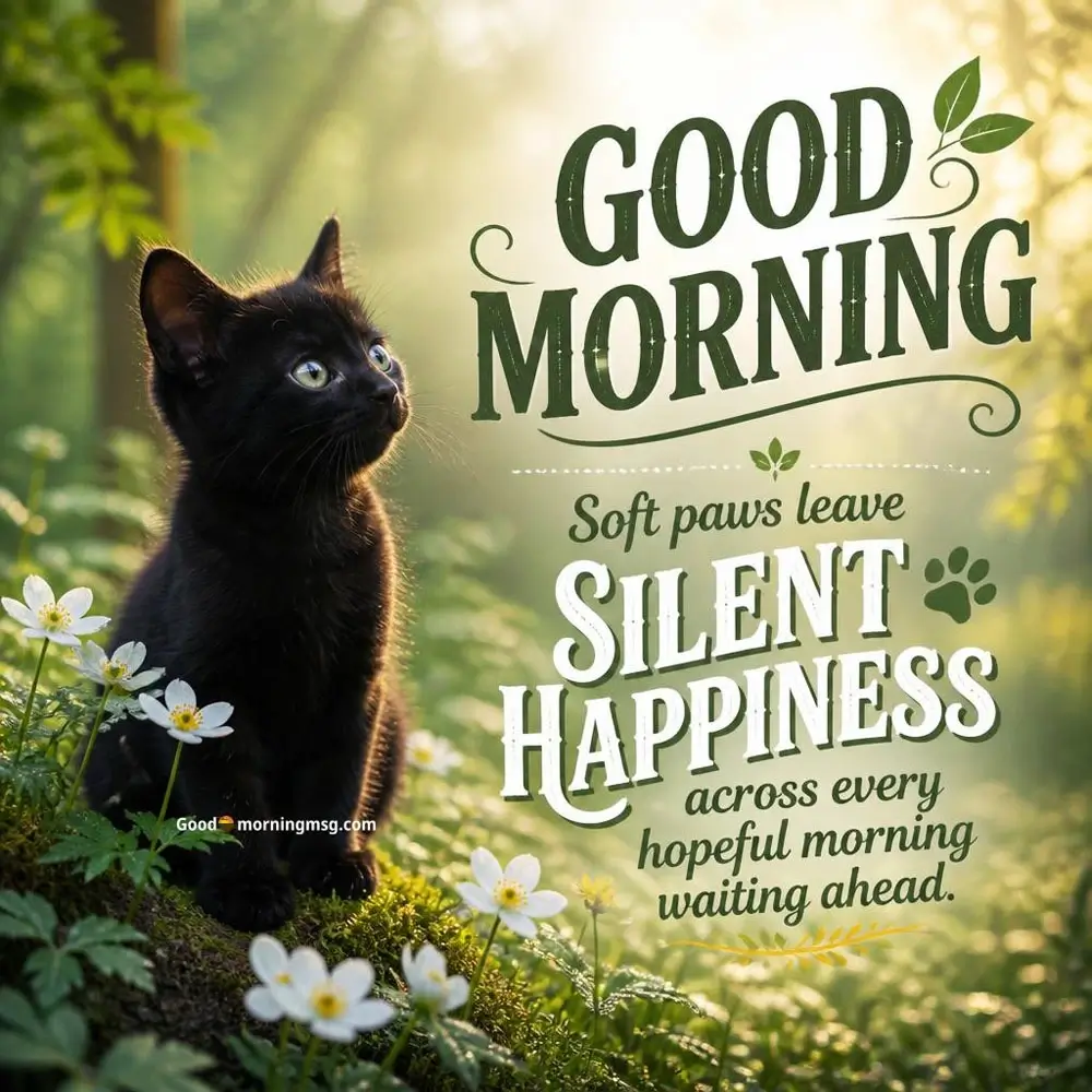 Sweet Good Morning Cats Images