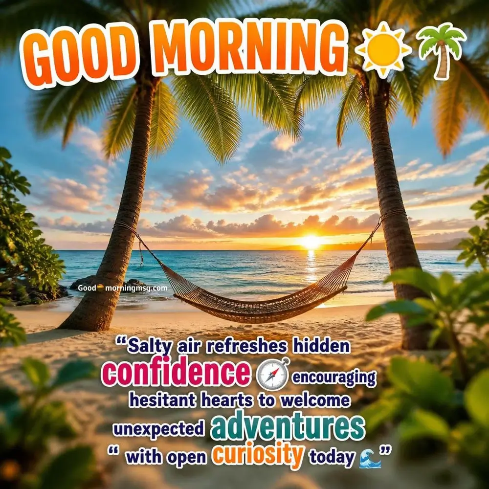 Tropical Good Morning Sea Beach